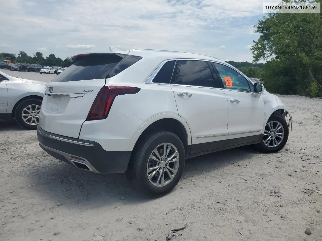 2022 Cadillac Xt5 Premium Luxury VIN: 1GYKNCR45NZ156159 Lot: 61802285