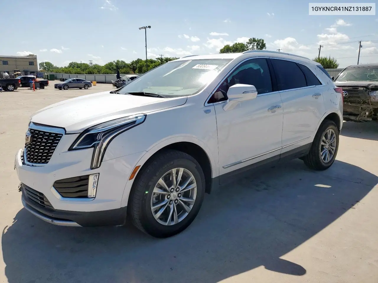 2022 Cadillac Xt5 Premium Luxury VIN: 1GYKNCR41NZ131887 Lot: 63090645