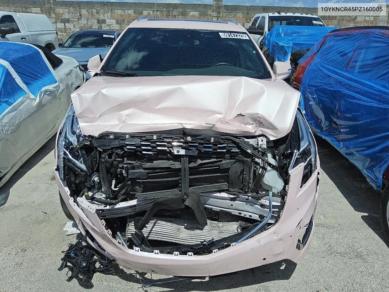 2023 Cadillac Xt5 Premium Luxury VIN: 1GYKNCR45PZ160005 Lot: 59147325