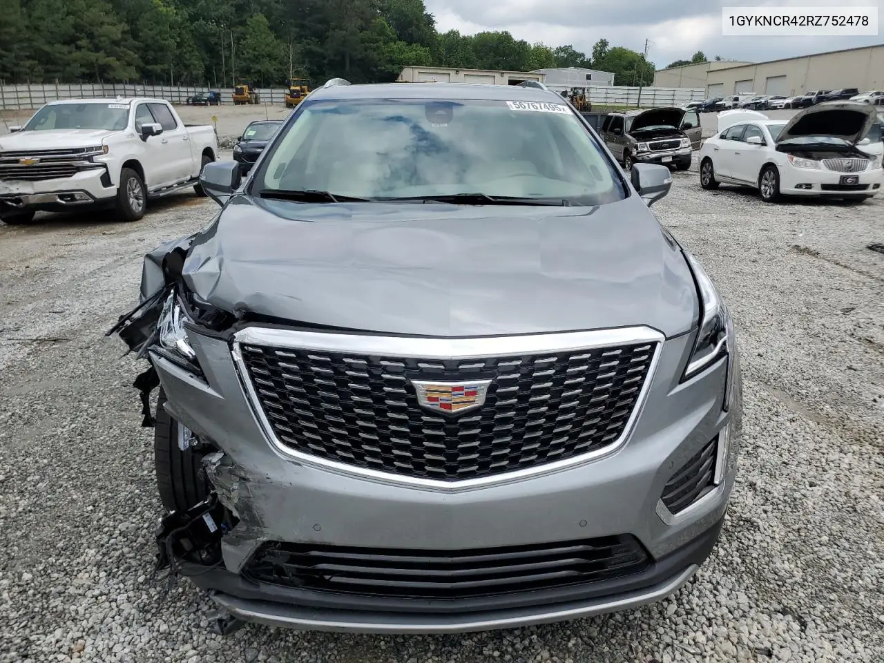 2024 Cadillac Xt5 Premium Luxury VIN: 1GYKNCR42RZ752478 Lot: 56767495