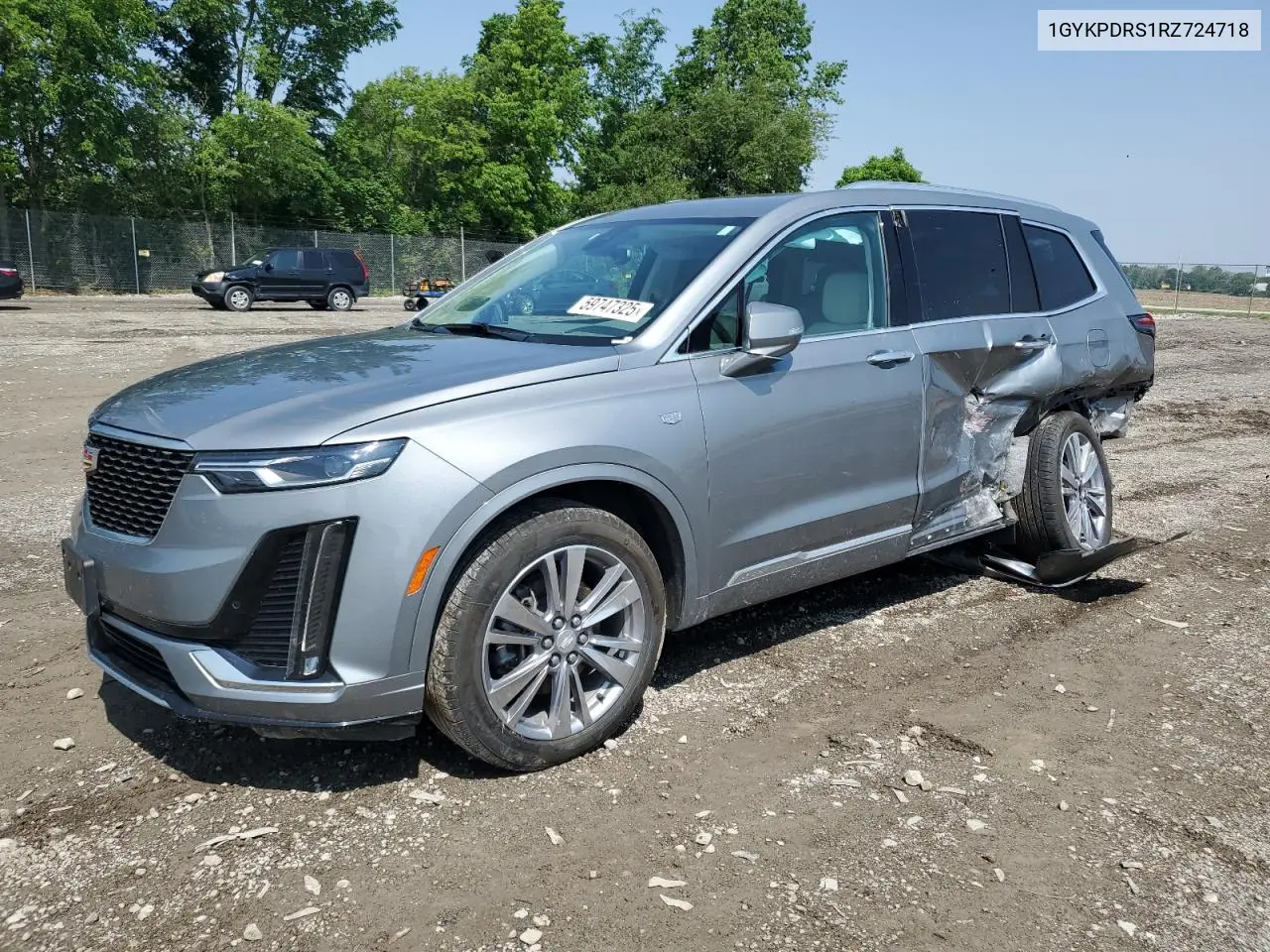 2019 Cadillac Xt6 Premium Luxury VIN: 1GYKPDRS1RZ724718 Lot: 59747325