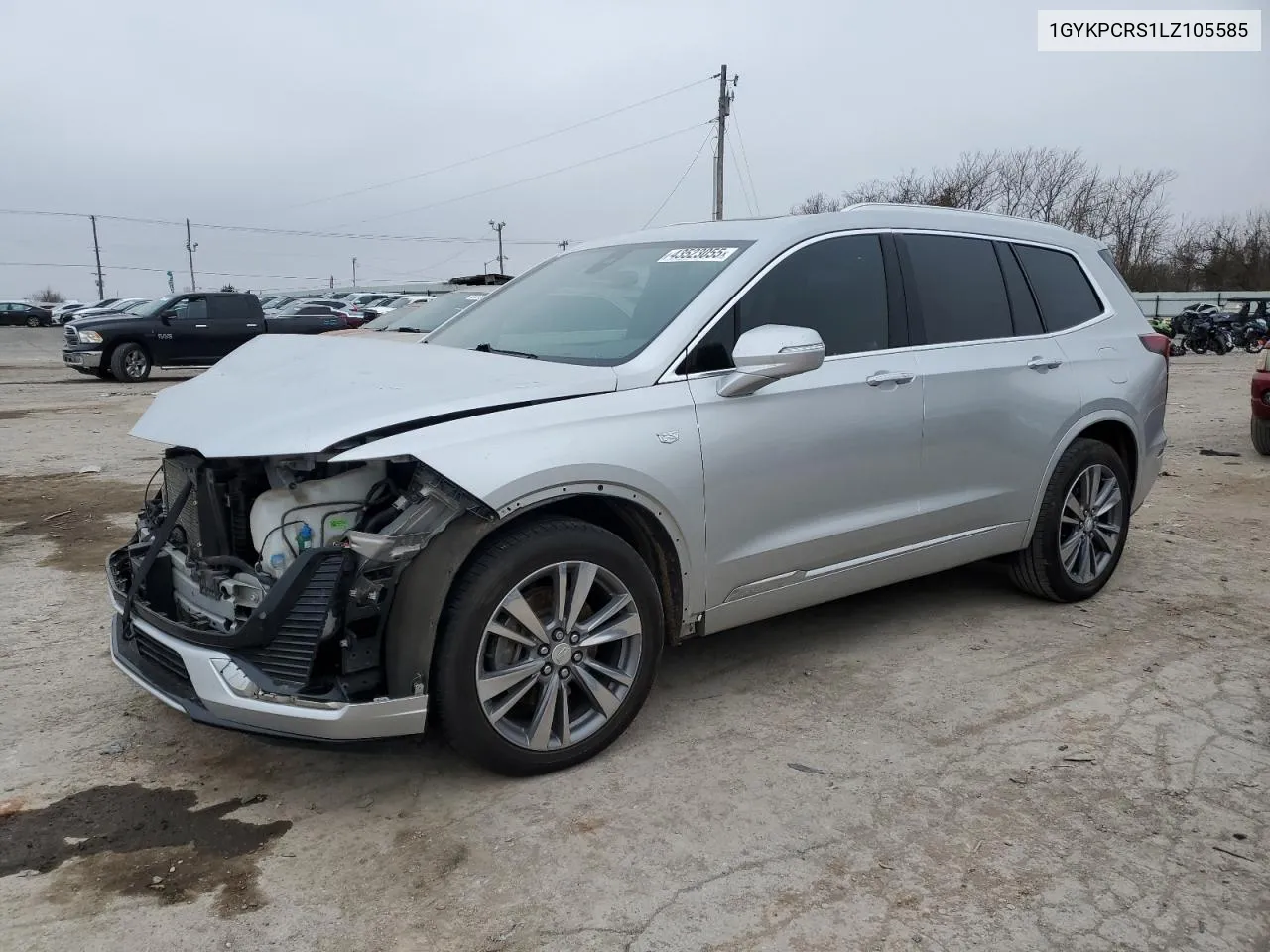 2020 Cadillac Xt6 Premium Luxury VIN: 1GYKPCRS1LZ105585 Lot: 43523055