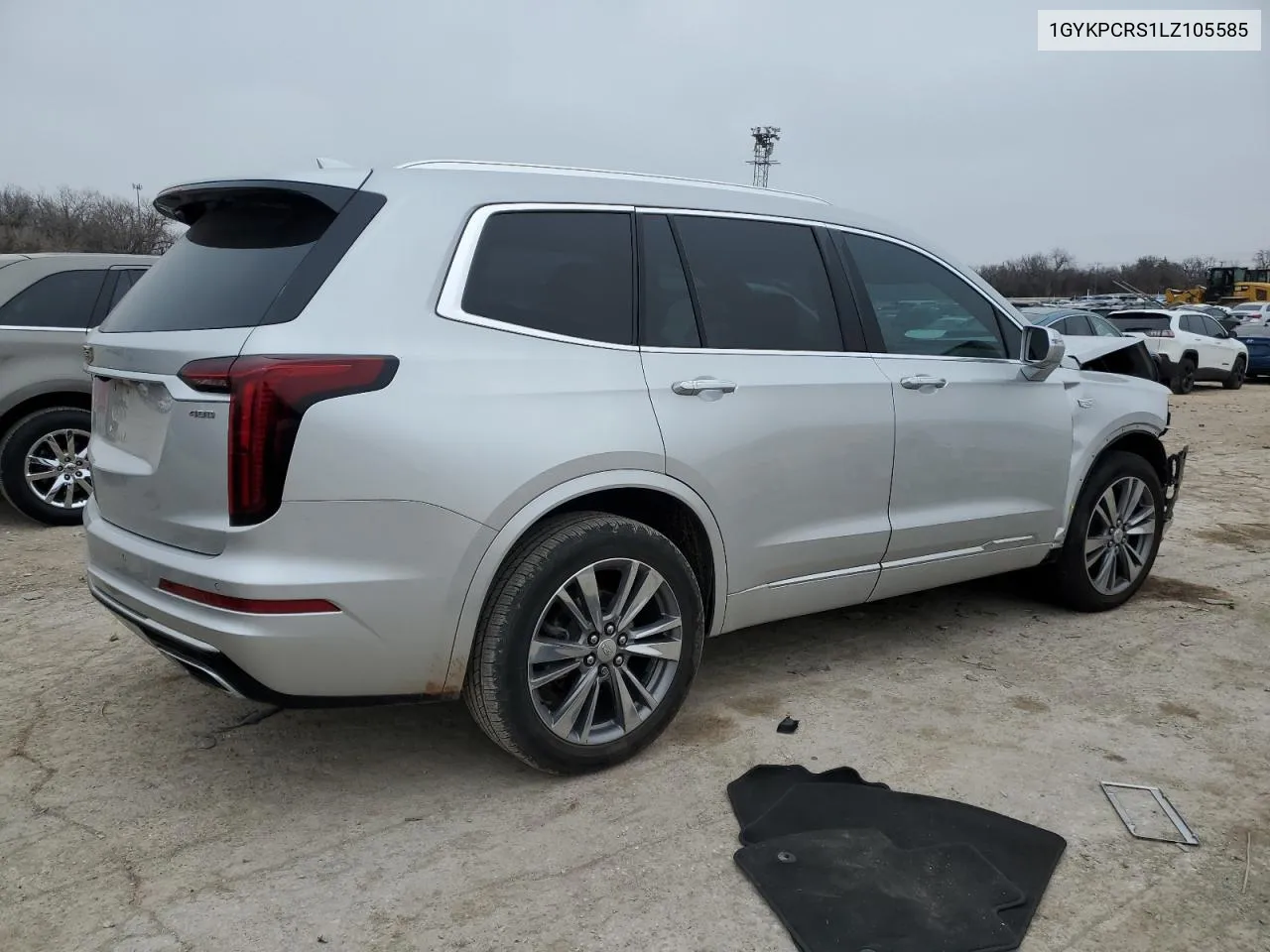 2020 Cadillac Xt6 Premium Luxury VIN: 1GYKPCRS1LZ105585 Lot: 43523055