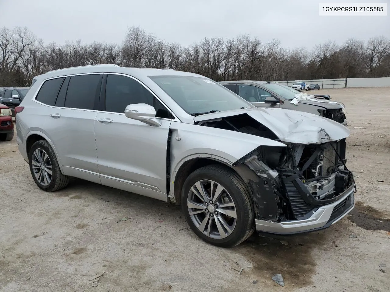 2020 Cadillac Xt6 Premium Luxury VIN: 1GYKPCRS1LZ105585 Lot: 43523055