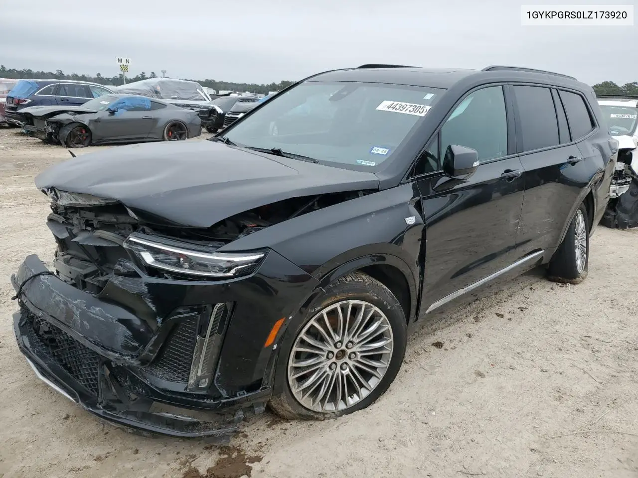 2020 Cadillac Xt6 Sport VIN: 1GYKPGRS0LZ173920 Lot: 44397305