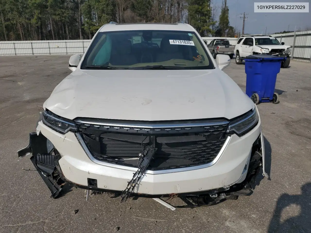 2020 Cadillac Xt6 Platinum Premium Luxury VIN: 1GYKPERS6LZ227029 Lot: 47131835