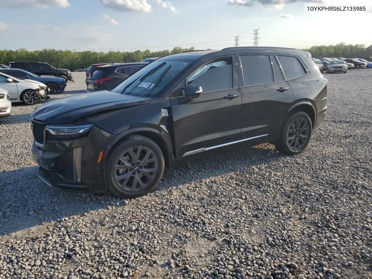 2020 Cadillac Xt6 Sport VIN: 1GYKPHRS6LZ135985 Lot: 52714145