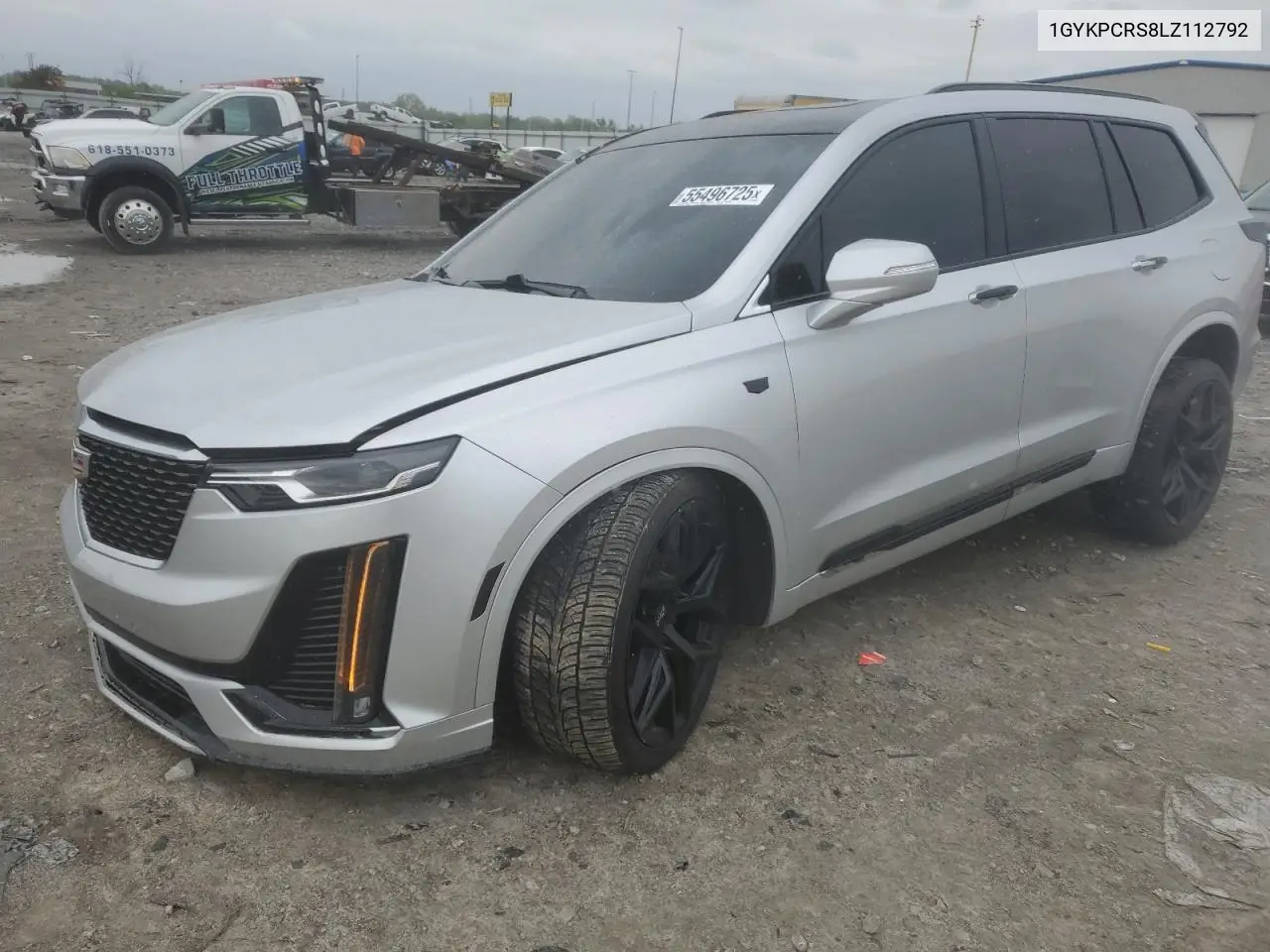 2020 Cadillac Xt6 Premium Luxury VIN: 1GYKPCRS8LZ112792 Lot: 55496725