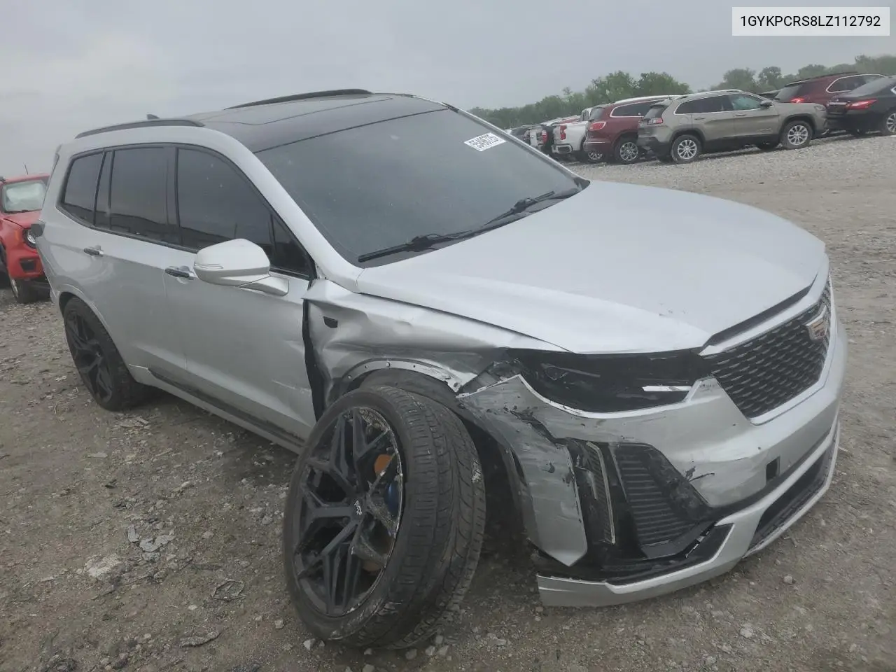 2020 Cadillac Xt6 Premium Luxury VIN: 1GYKPCRS8LZ112792 Lot: 55496725
