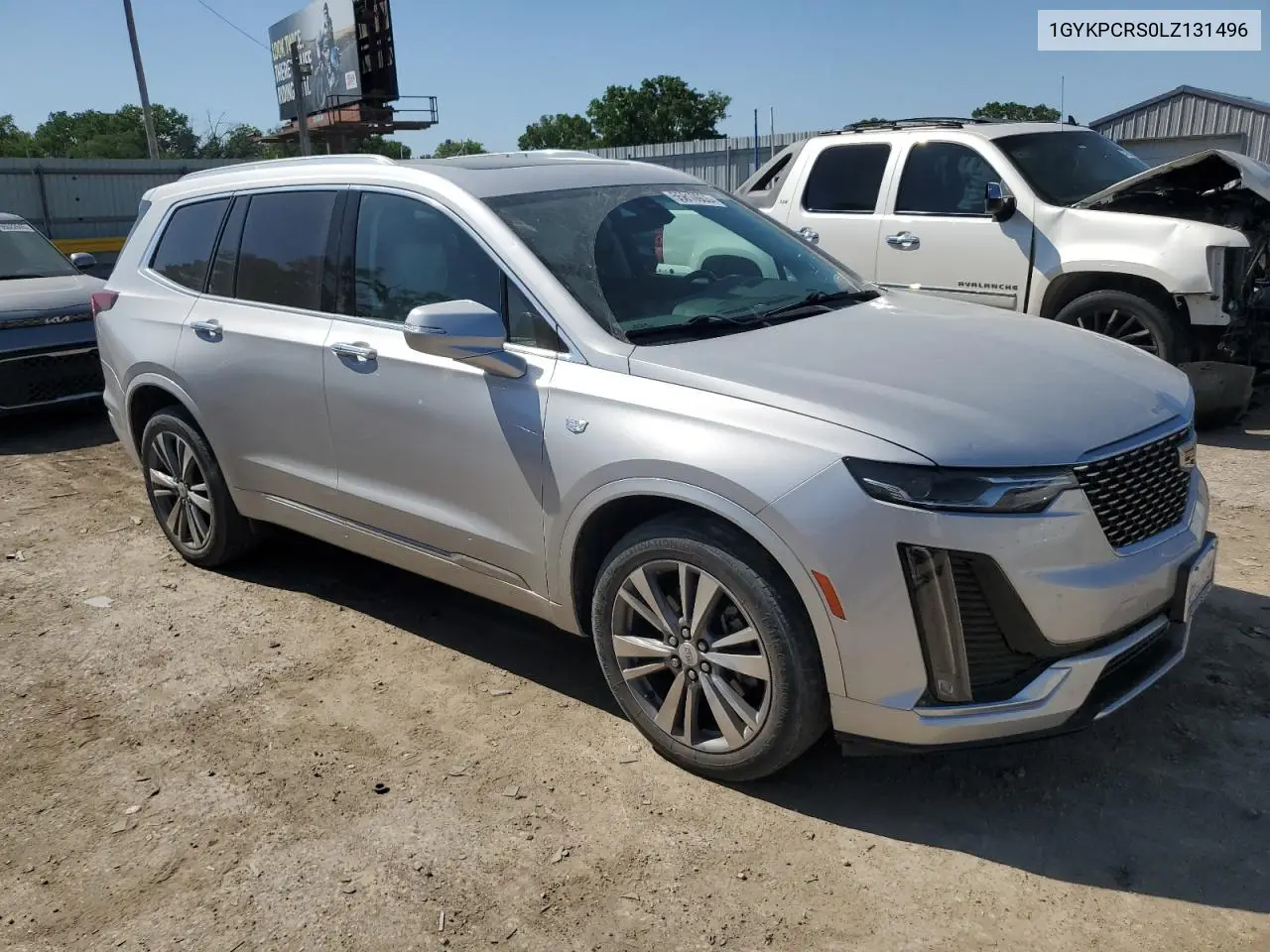 2020 Cadillac Xt6 Premium Luxury VIN: 1GYKPCRS0LZ131496 Lot: 55810905