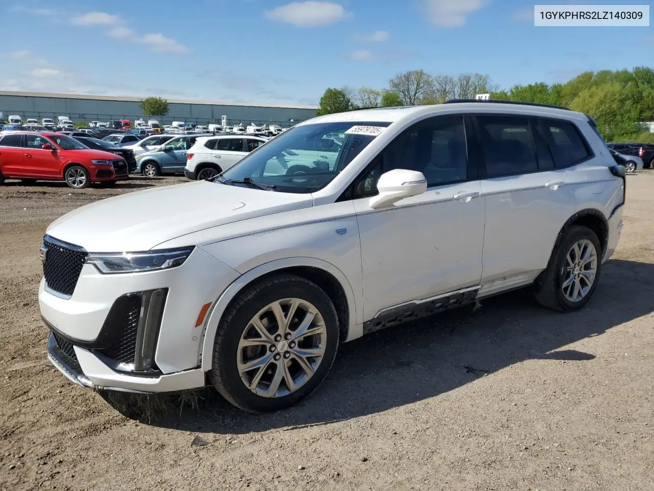 2020 Cadillac Xt6 Sport VIN: 1GYKPHRS2LZ140309 Lot: 55979705