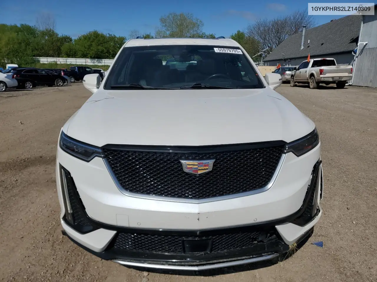 2020 Cadillac Xt6 Sport VIN: 1GYKPHRS2LZ140309 Lot: 55979705