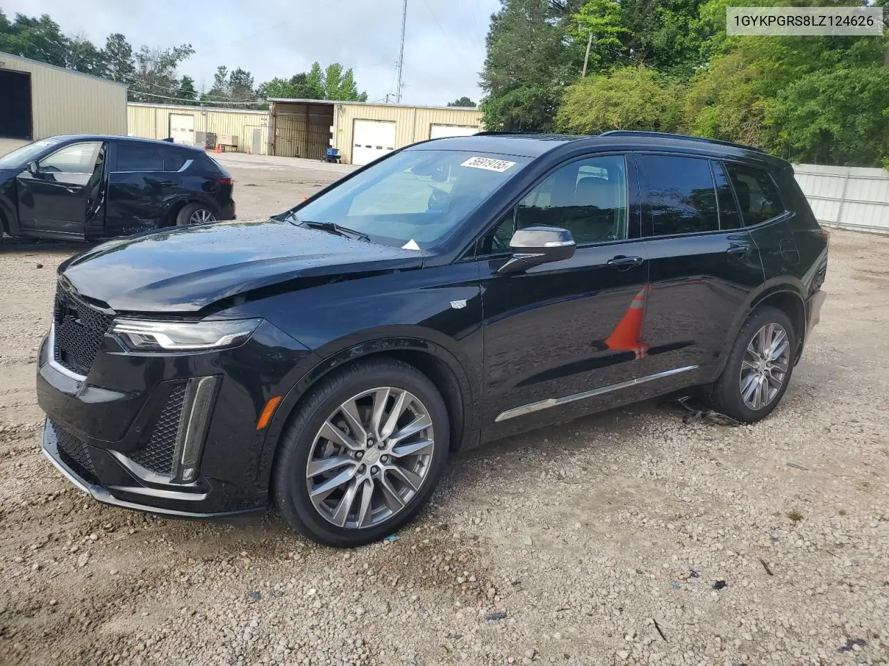 2020 Cadillac Xt6 Sport VIN: 1GYKPGRS8LZ124626 Lot: 56919155