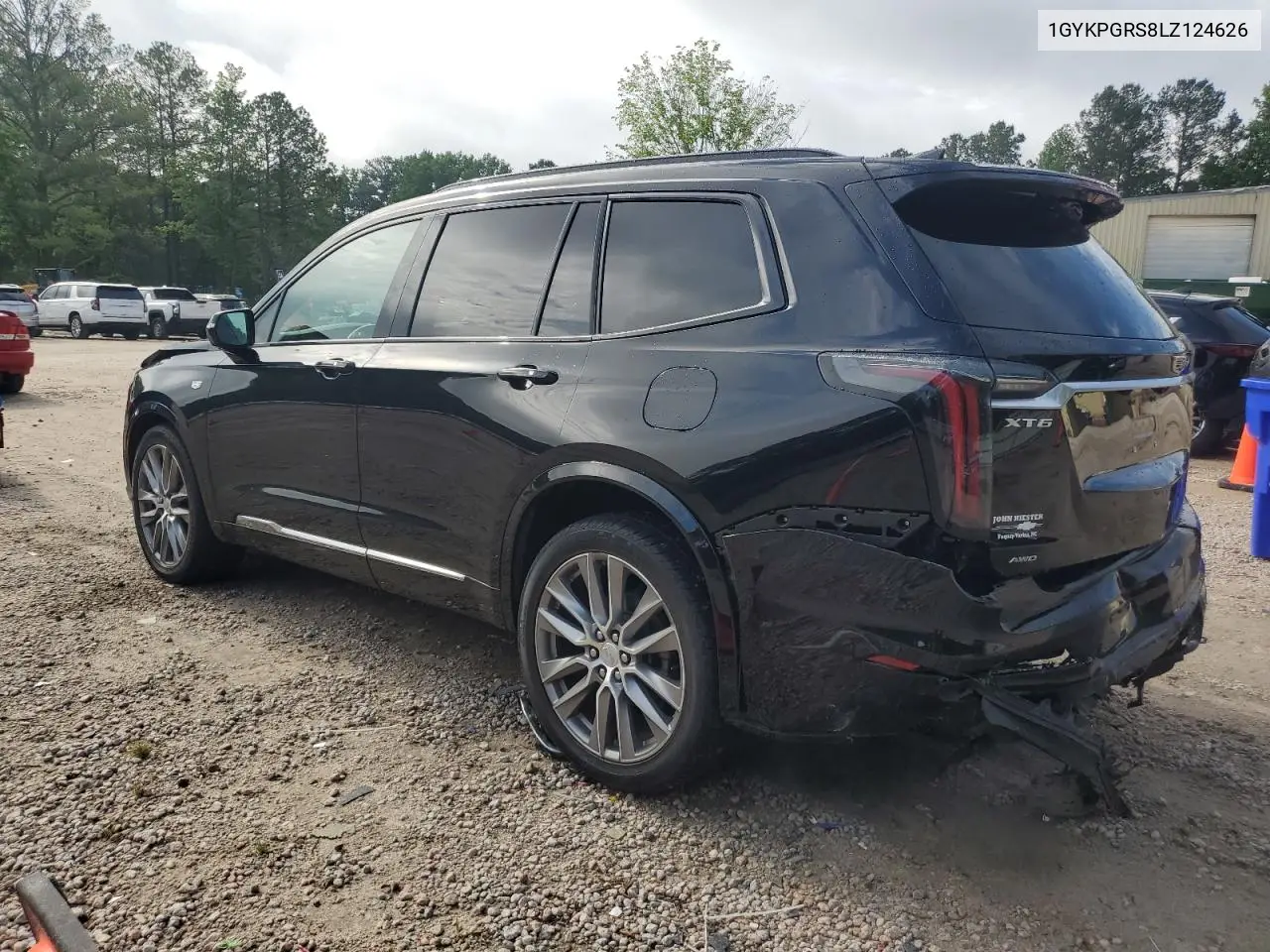 2020 Cadillac Xt6 Sport VIN: 1GYKPGRS8LZ124626 Lot: 56919155