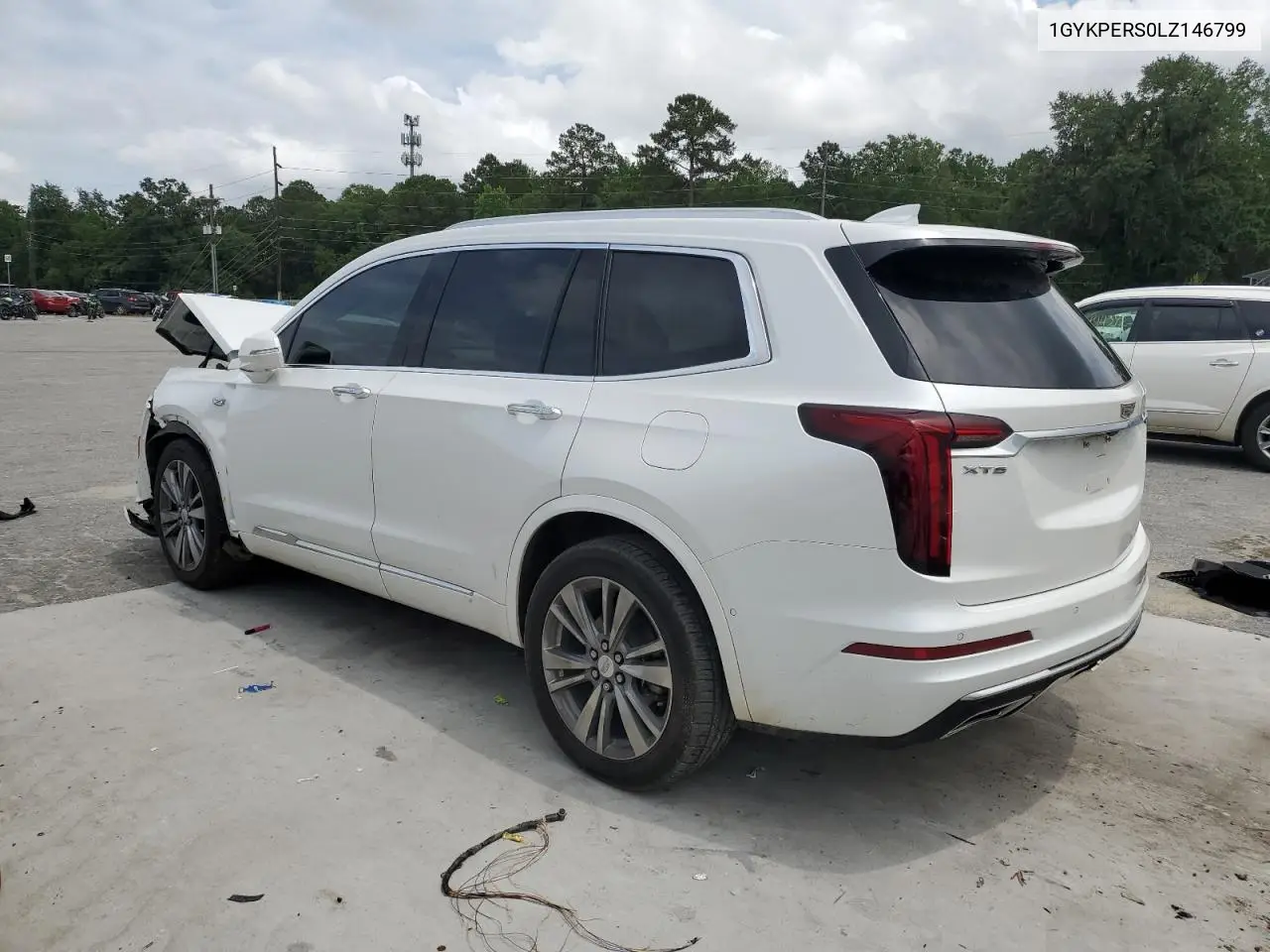 2020 Cadillac Xt6 Platinum Premium Luxury VIN: 1GYKPERS0LZ146799 Lot: 58169805