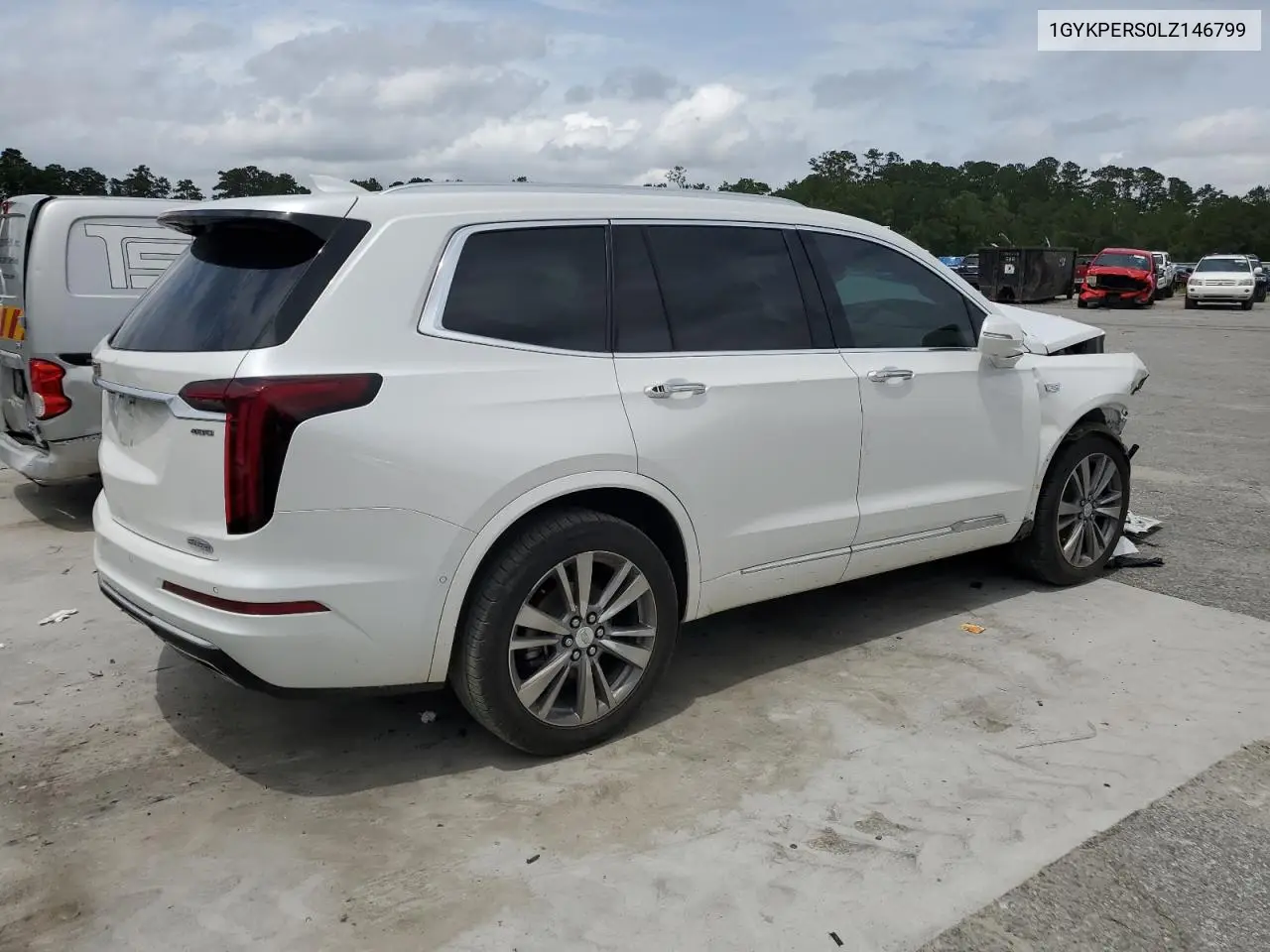 2020 Cadillac Xt6 Platinum Premium Luxury VIN: 1GYKPERS0LZ146799 Lot: 58169805