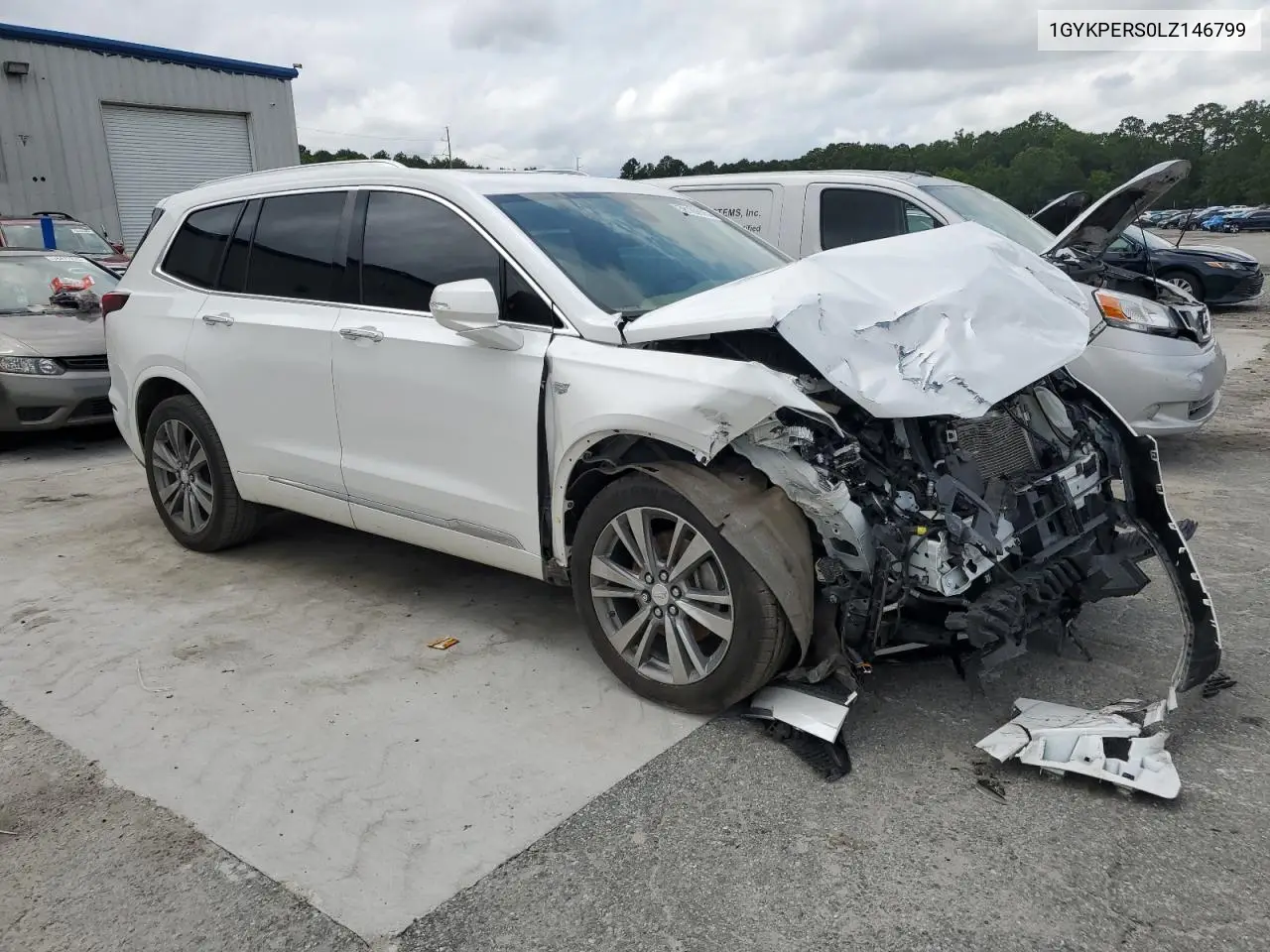 2020 Cadillac Xt6 Platinum Premium Luxury VIN: 1GYKPERS0LZ146799 Lot: 58169805