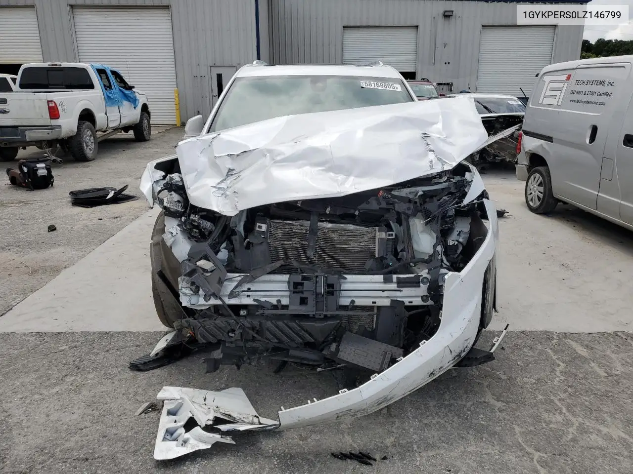 2020 Cadillac Xt6 Platinum Premium Luxury VIN: 1GYKPERS0LZ146799 Lot: 58169805