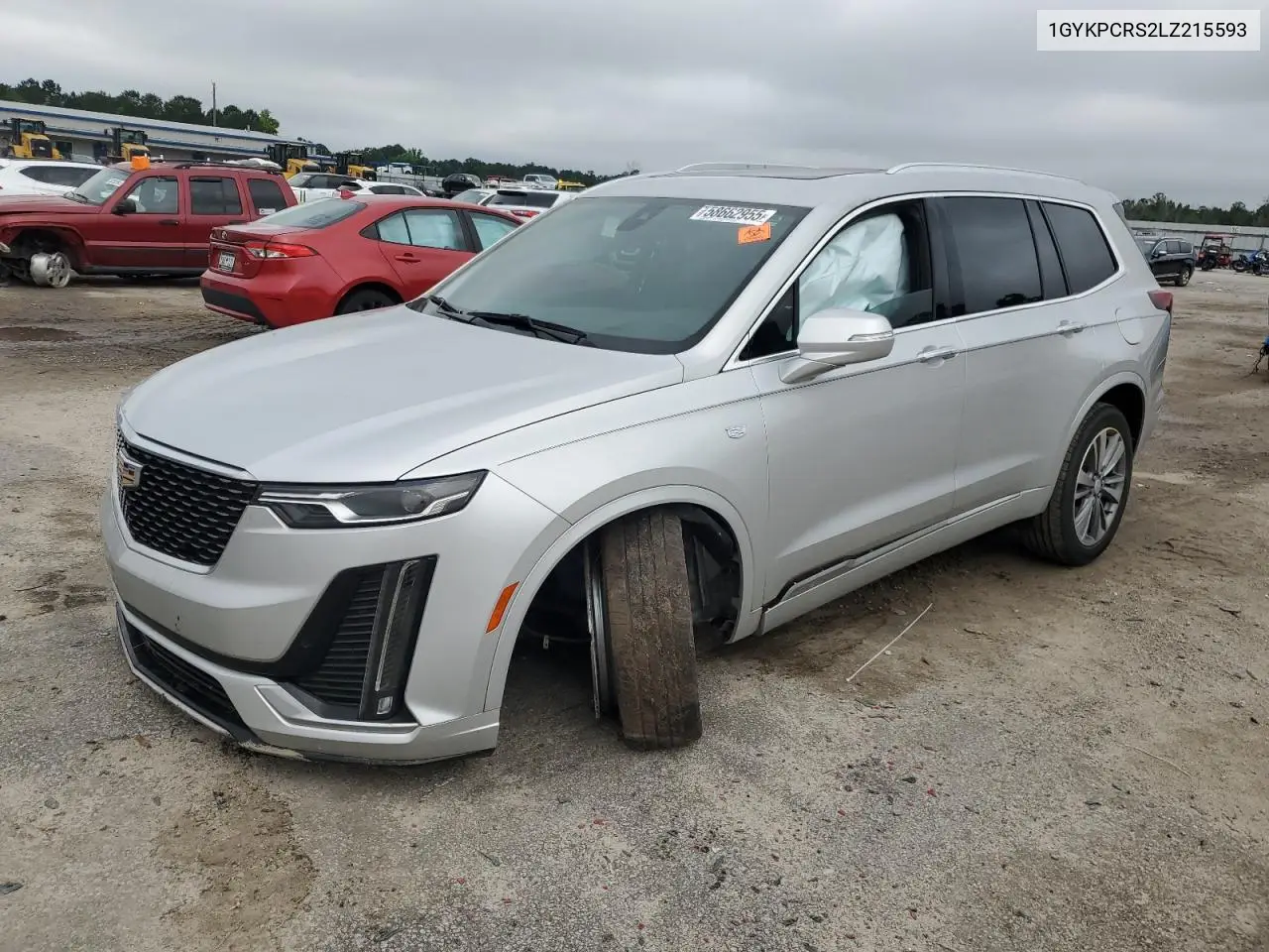 2020 Cadillac Xt6 Premium Luxury VIN: 1GYKPCRS2LZ215593 Lot: 58662955