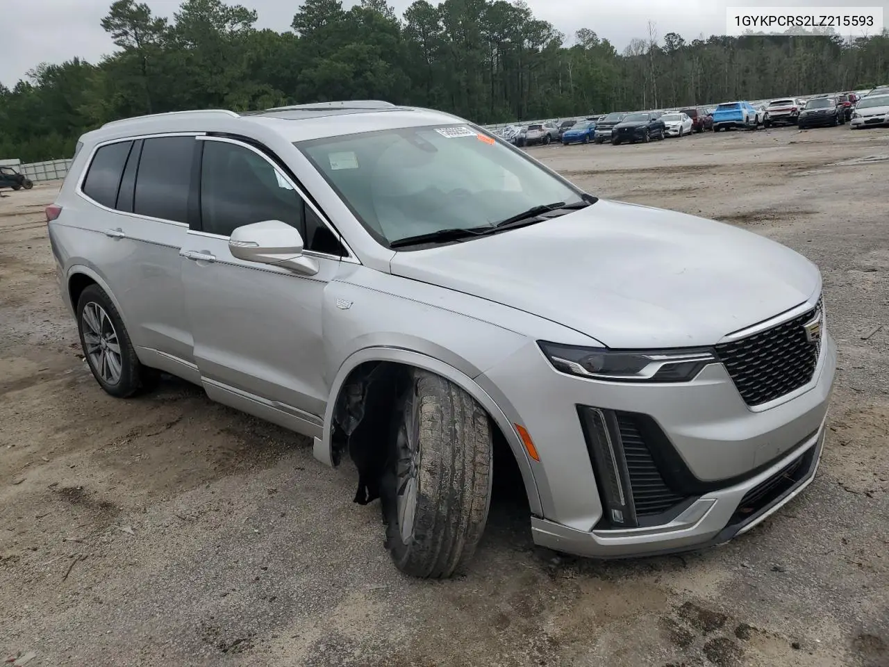 2020 Cadillac Xt6 Premium Luxury VIN: 1GYKPCRS2LZ215593 Lot: 58662955