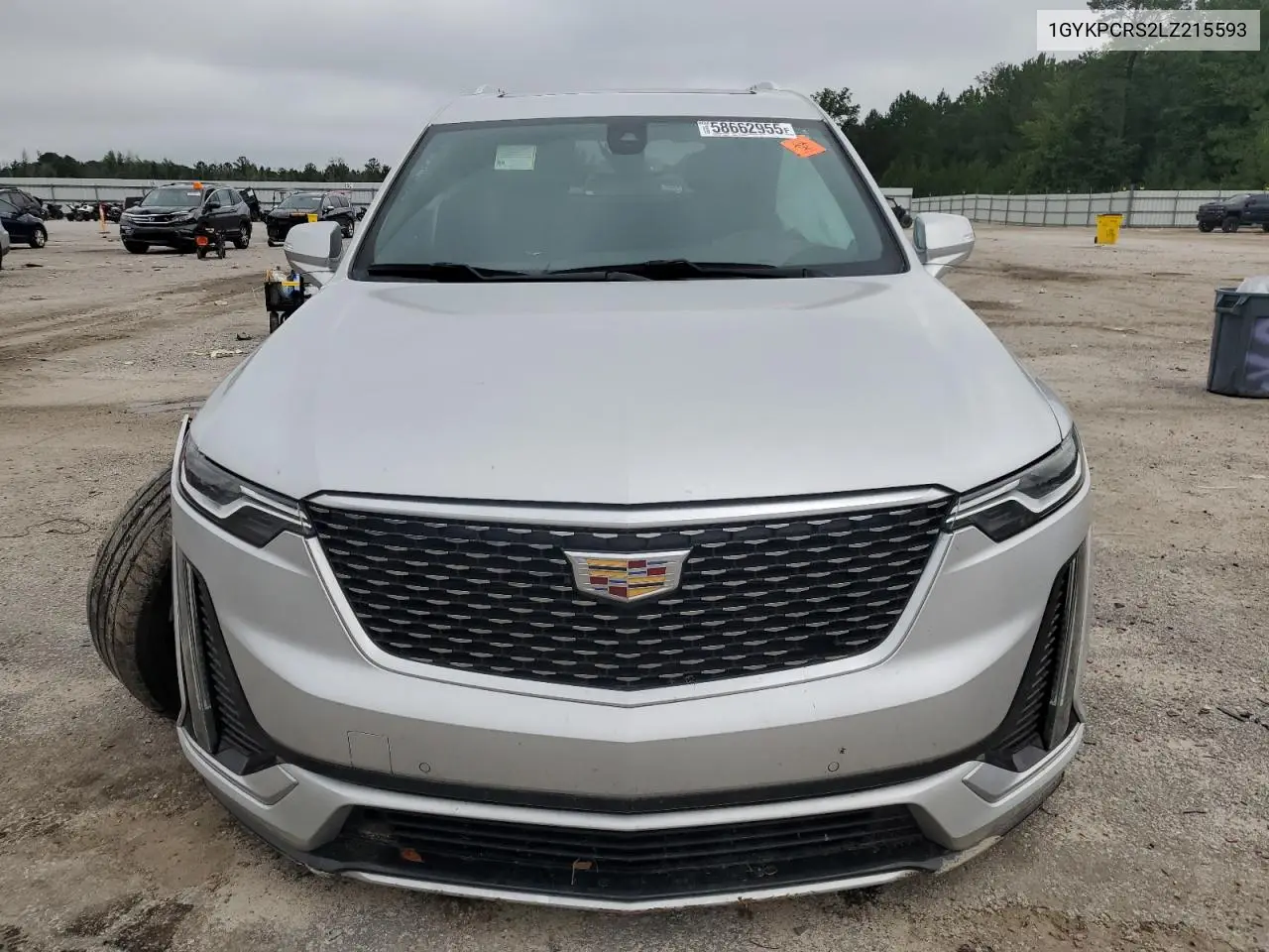 2020 Cadillac Xt6 Premium Luxury VIN: 1GYKPCRS2LZ215593 Lot: 58662955