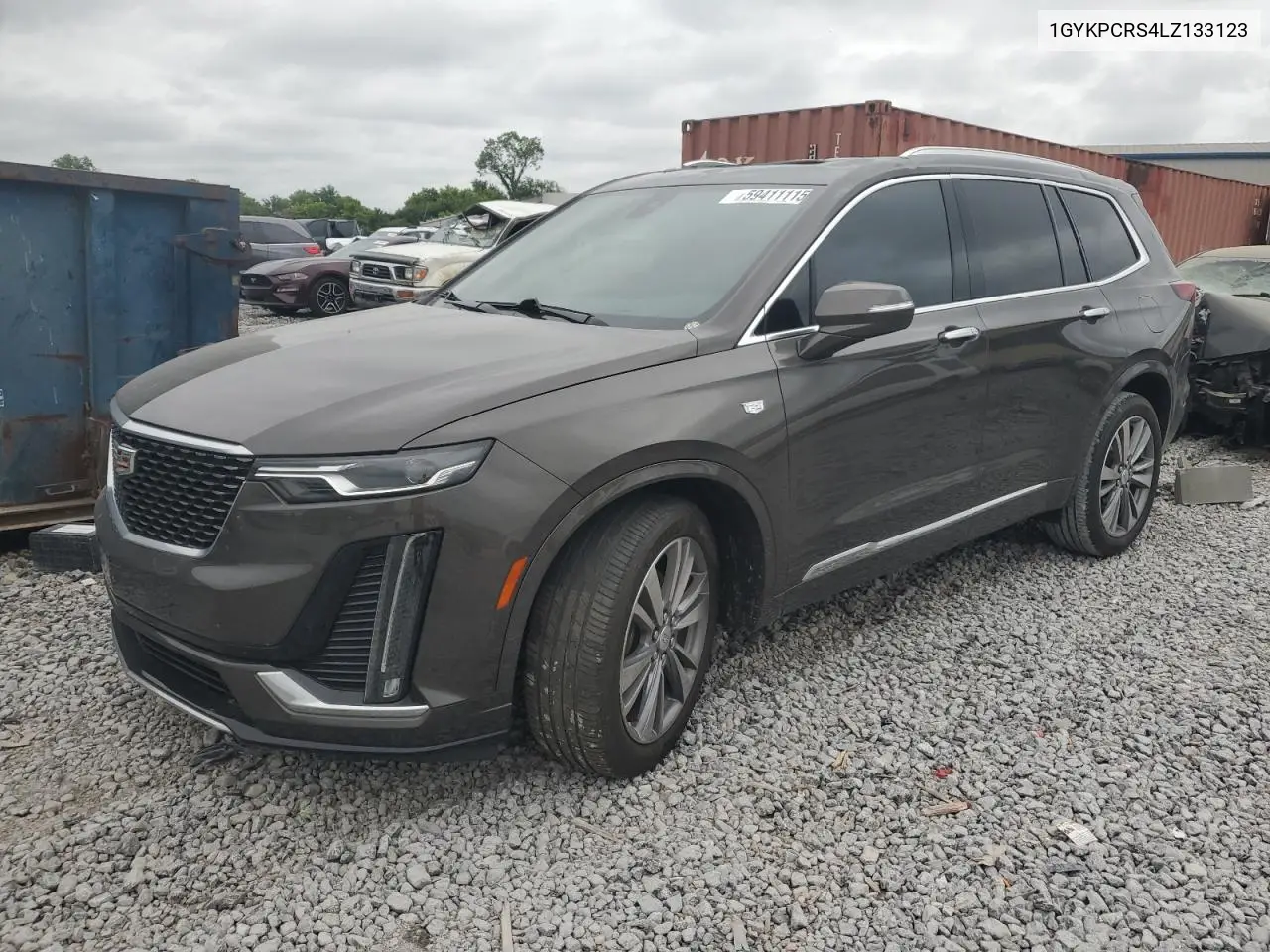 2020 Cadillac Xt6 Premium Luxury VIN: 1GYKPCRS4LZ133123 Lot: 59411115