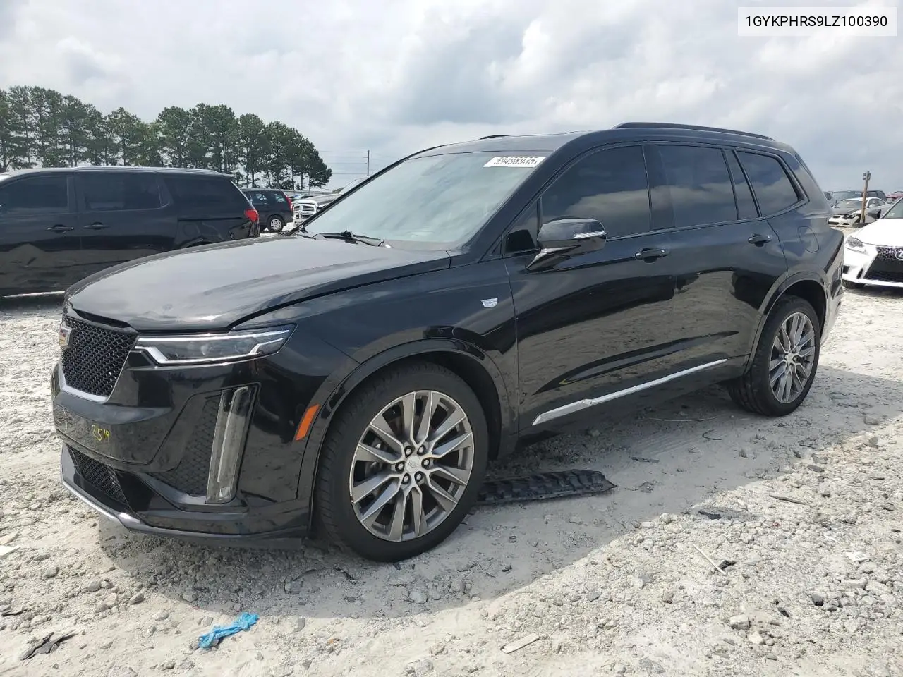 2020 Cadillac Xt6 Sport VIN: 1GYKPHRS9LZ100390 Lot: 59498935