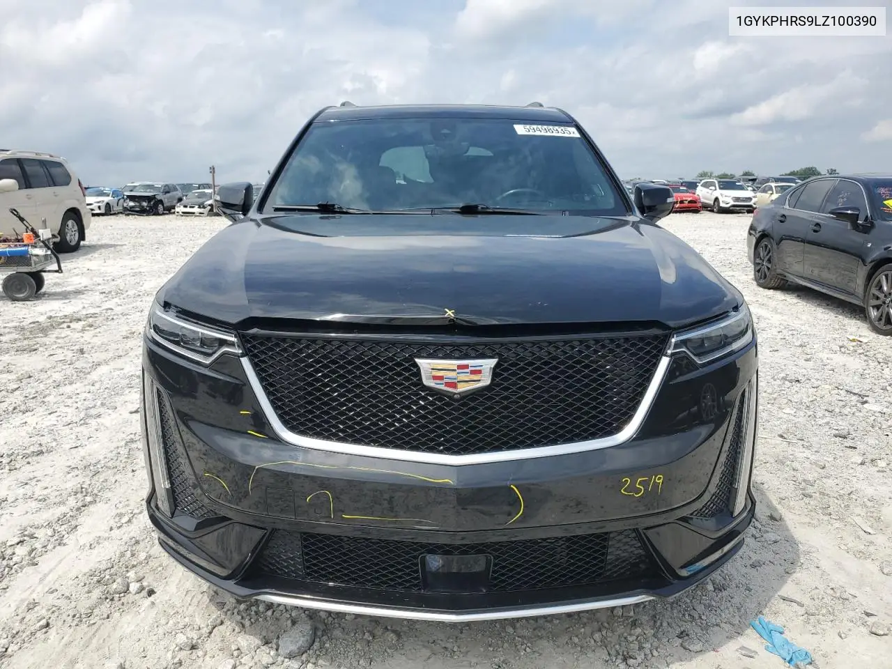 2020 Cadillac Xt6 Sport VIN: 1GYKPHRS9LZ100390 Lot: 59498935