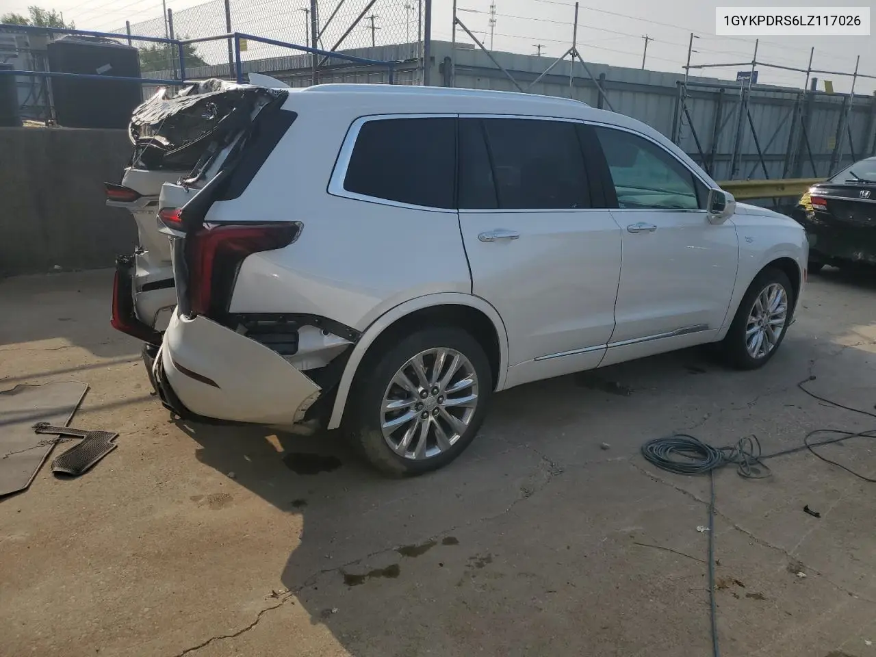 2020 Cadillac Xt6 Premium Luxury VIN: 1GYKPDRS6LZ117026 Lot: 59591825