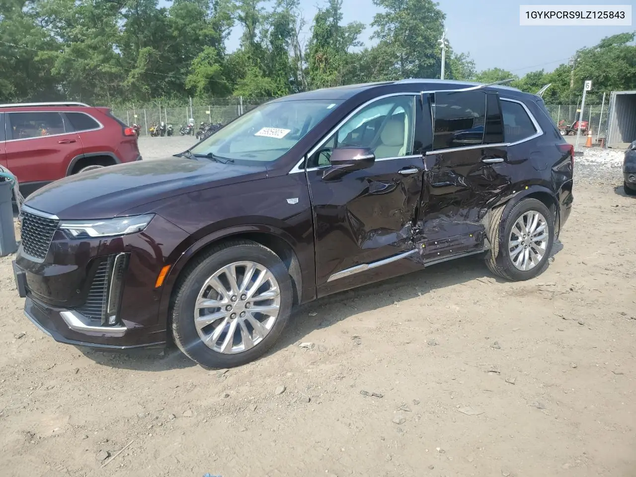 2020 Cadillac Xt6 Premium Luxury VIN: 1GYKPCRS9LZ125843 Lot: 59959805