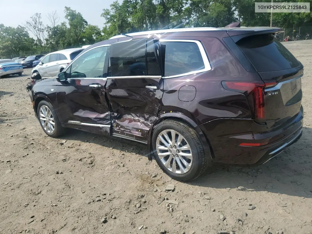 2020 Cadillac Xt6 Premium Luxury VIN: 1GYKPCRS9LZ125843 Lot: 59959805