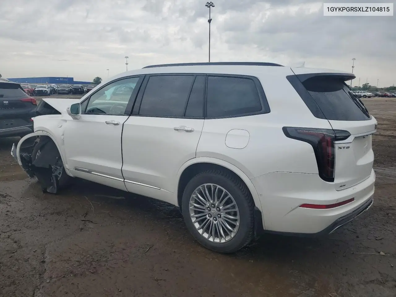 2020 Cadillac Xt6 Sport VIN: 1GYKPGRSXLZ104815 Lot: 59976845