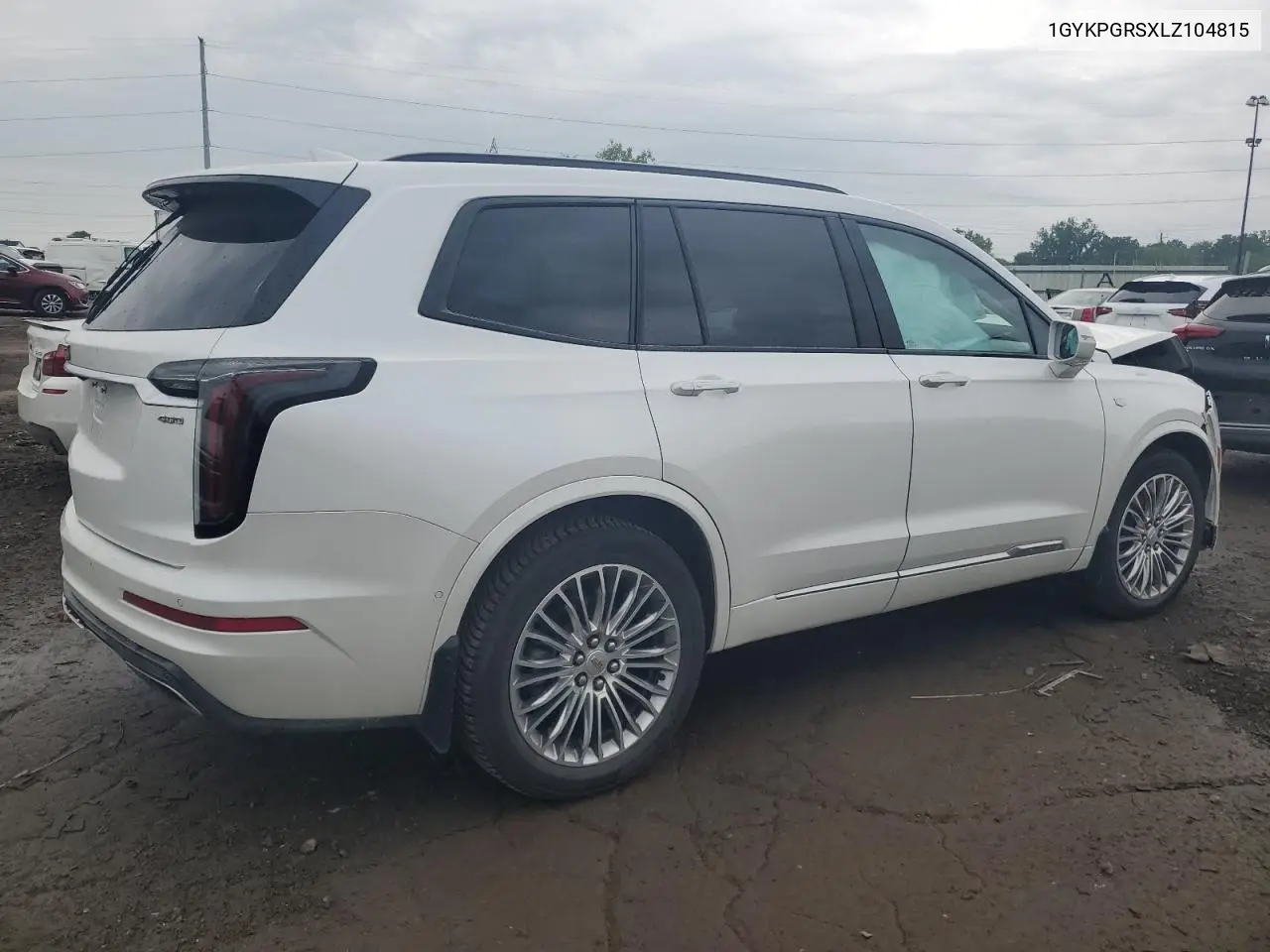 2020 Cadillac Xt6 Sport VIN: 1GYKPGRSXLZ104815 Lot: 59976845