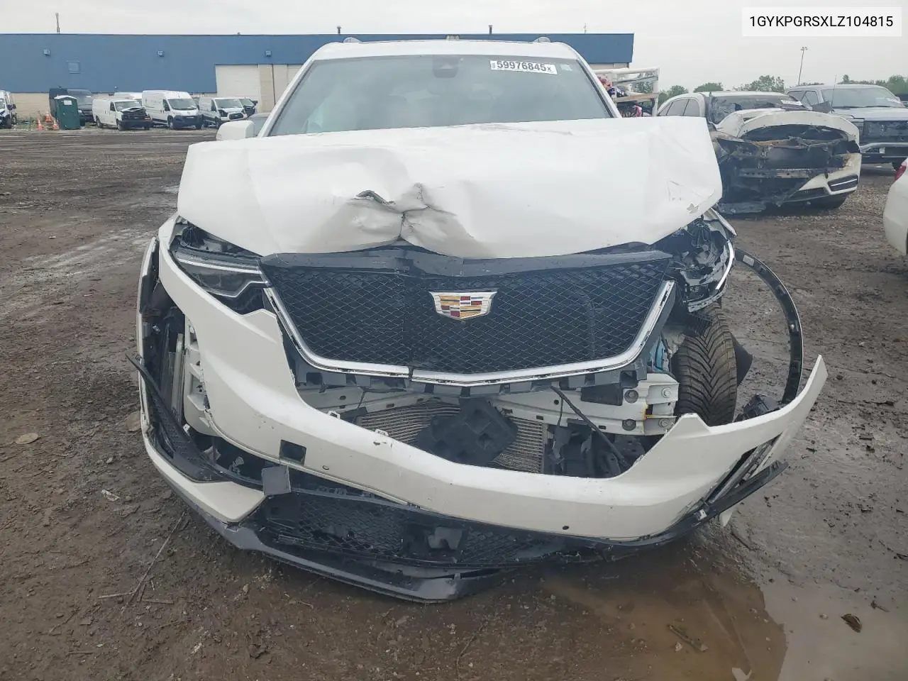 2020 Cadillac Xt6 Sport VIN: 1GYKPGRSXLZ104815 Lot: 59976845