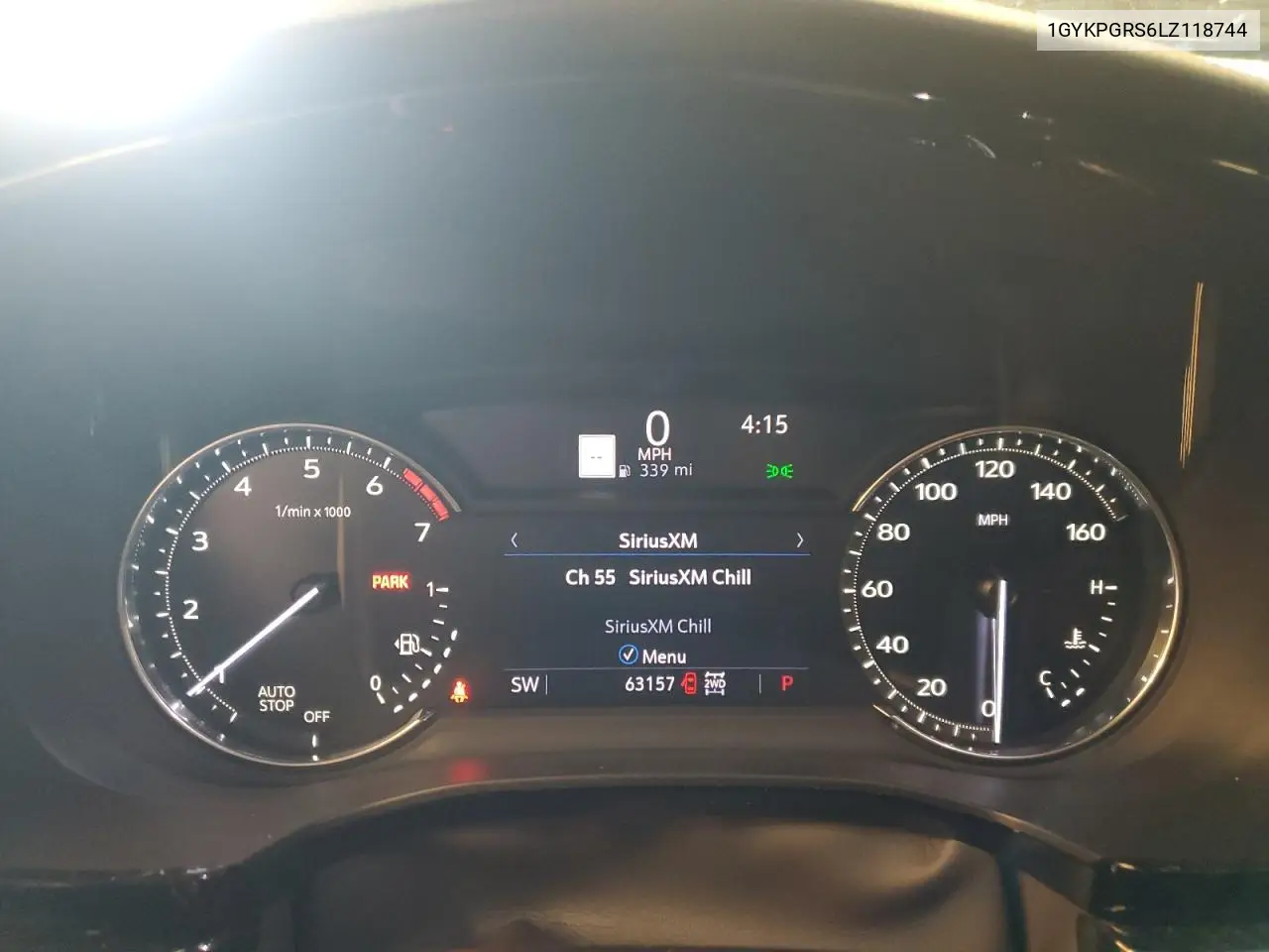 2020 Cadillac Xt6 Sport VIN: 1GYKPGRS6LZ118744 Lot: 60256495