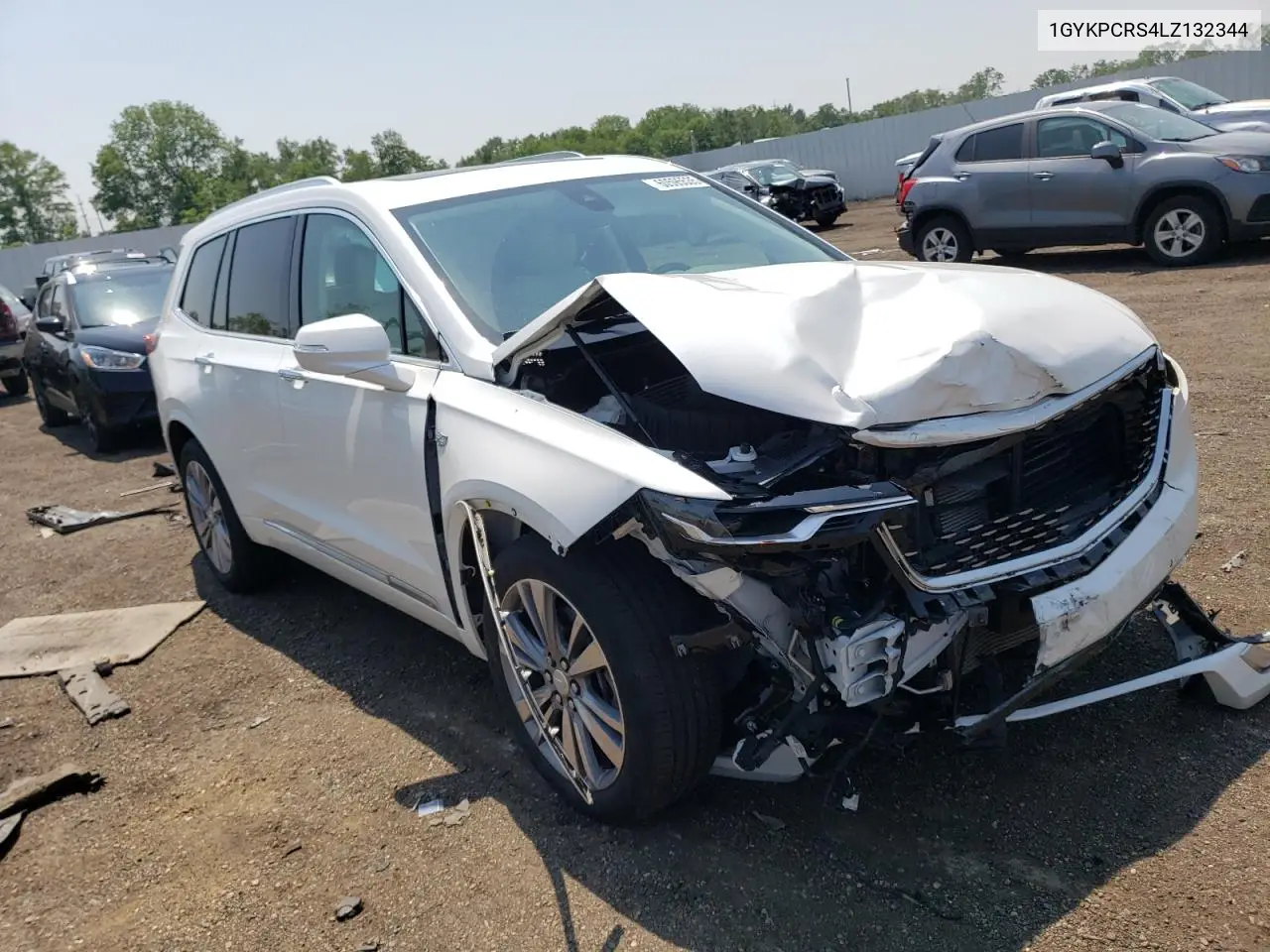 2020 Cadillac Xt6 Premium Luxury VIN: 1GYKPCRS4LZ132344 Lot: 60595535