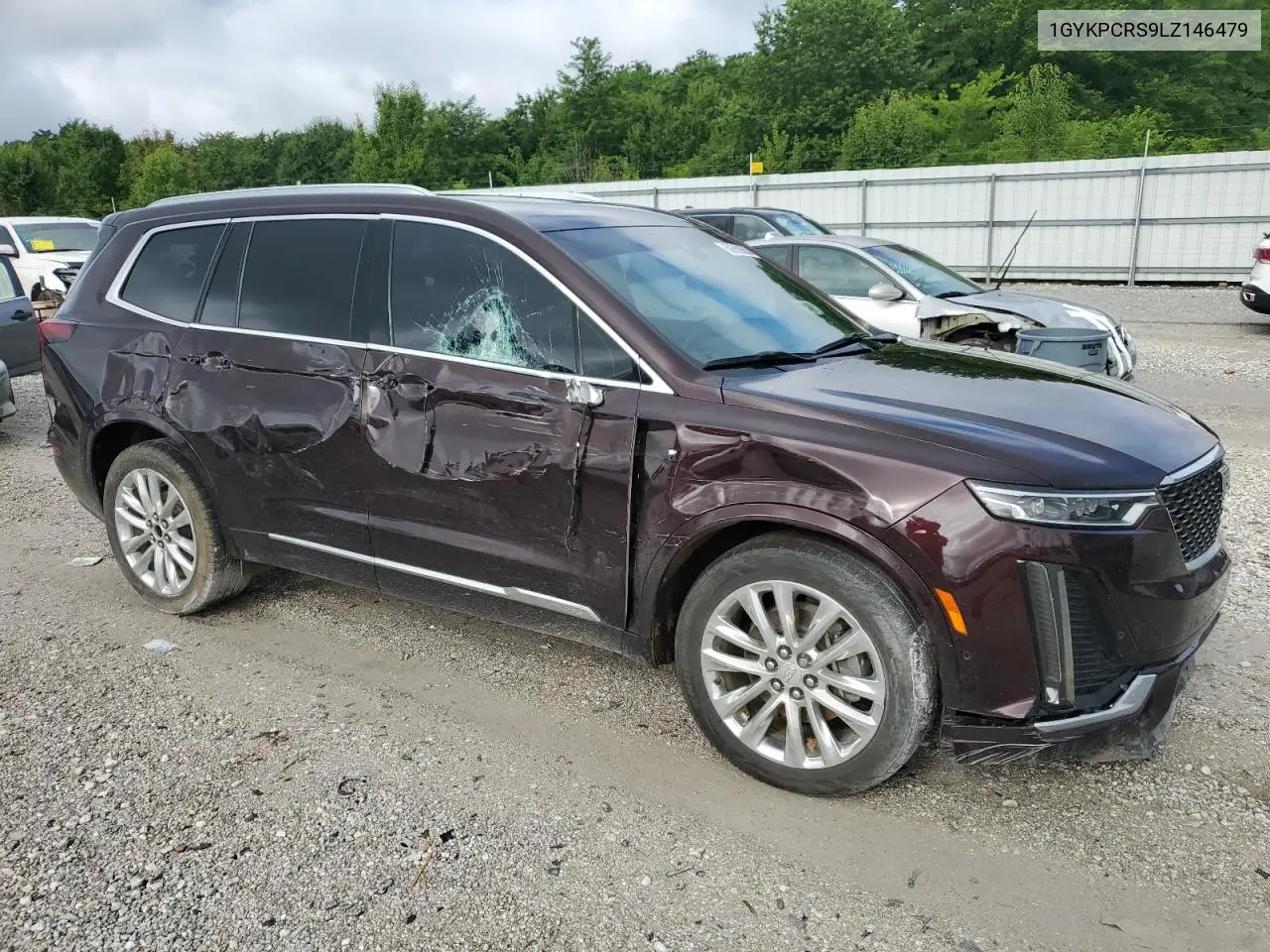 2020 Cadillac Xt6 Premium Luxury VIN: 1GYKPCRS9LZ146479 Lot: 60662655