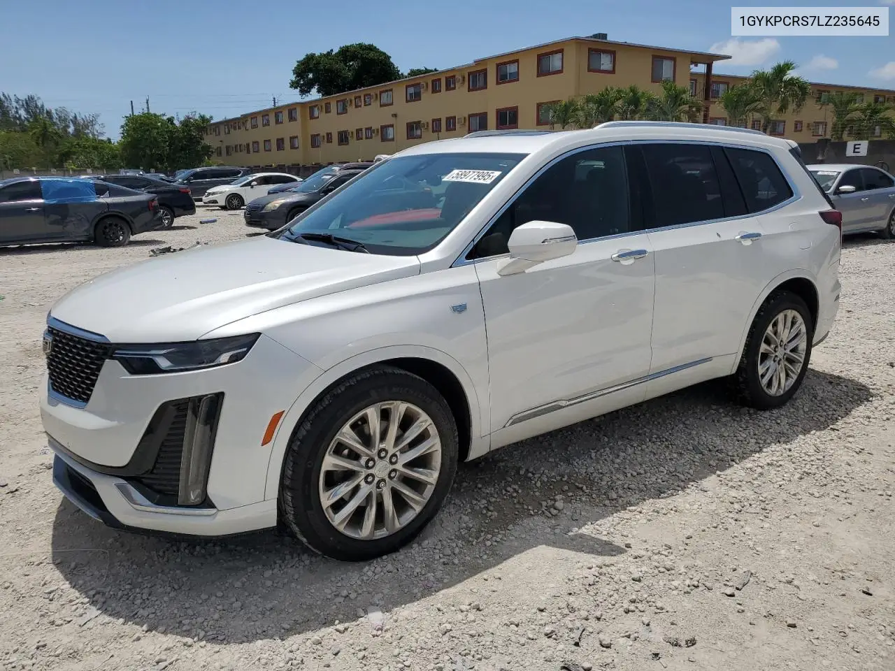 2020 Cadillac Xt6 Premium Luxury VIN: 1GYKPCRS7LZ235645 Lot: 60685165
