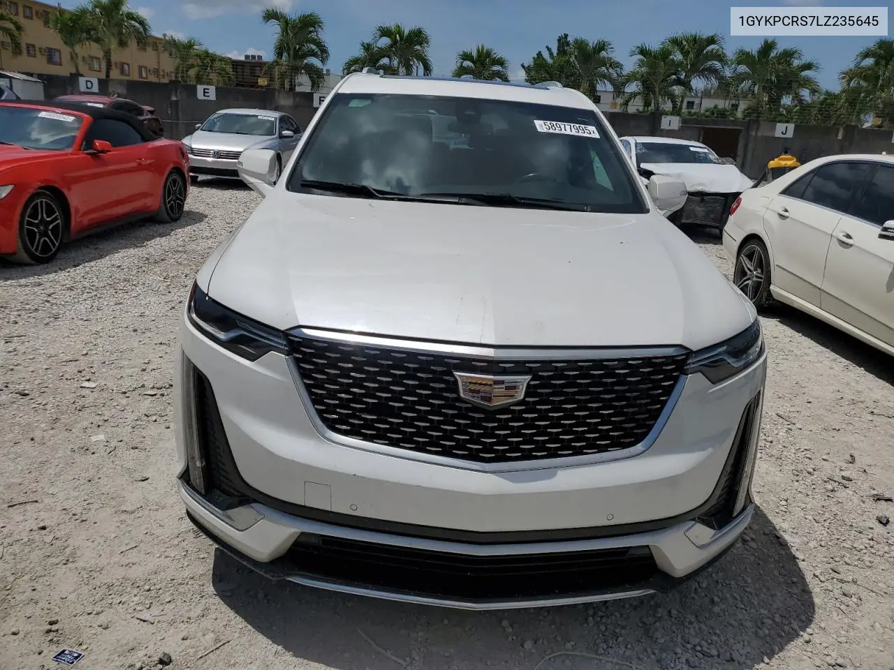 2020 Cadillac Xt6 Premium Luxury VIN: 1GYKPCRS7LZ235645 Lot: 60685165