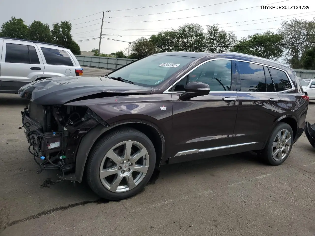 2020 Cadillac Xt6 Premium Luxury VIN: 1GYKPDRS0LZ134789 Lot: 60782245