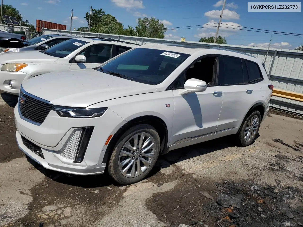 2020 Cadillac Xt6 Premium Luxury VIN: 1GYKPCRS1LZ232773 Lot: 61201565