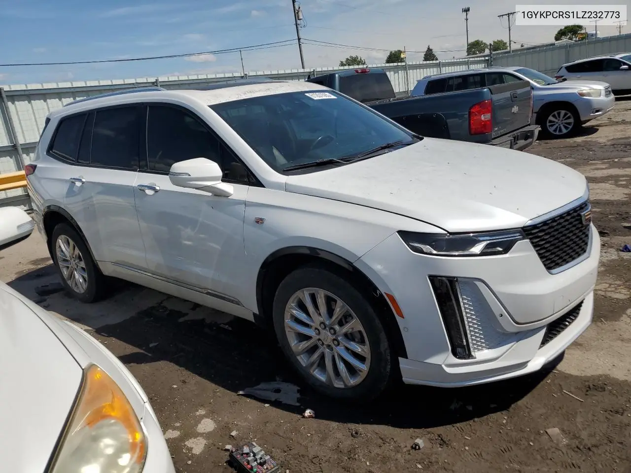 2020 Cadillac Xt6 Premium Luxury VIN: 1GYKPCRS1LZ232773 Lot: 61201565