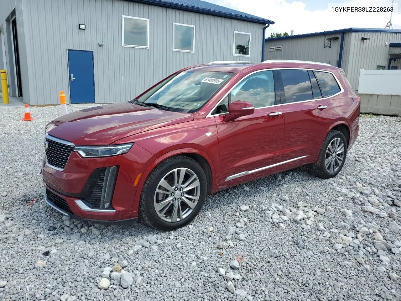 2020 Cadillac Xt6 Platinum Premium Luxury VIN: 1GYKPERS8LZ228263 Lot: 61486595