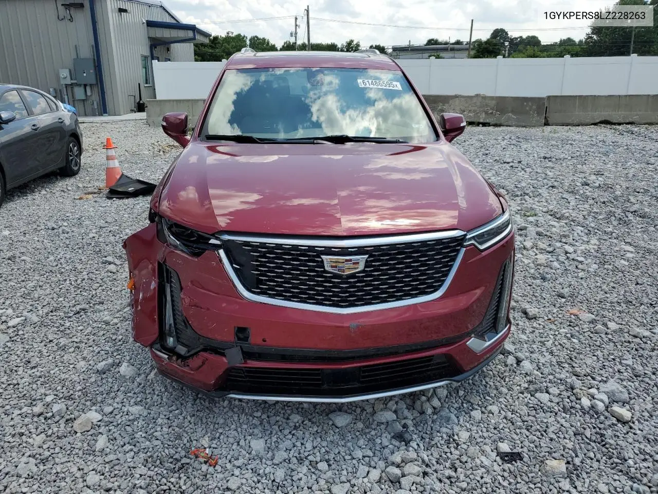 2020 Cadillac Xt6 Platinum Premium Luxury VIN: 1GYKPERS8LZ228263 Lot: 61486595
