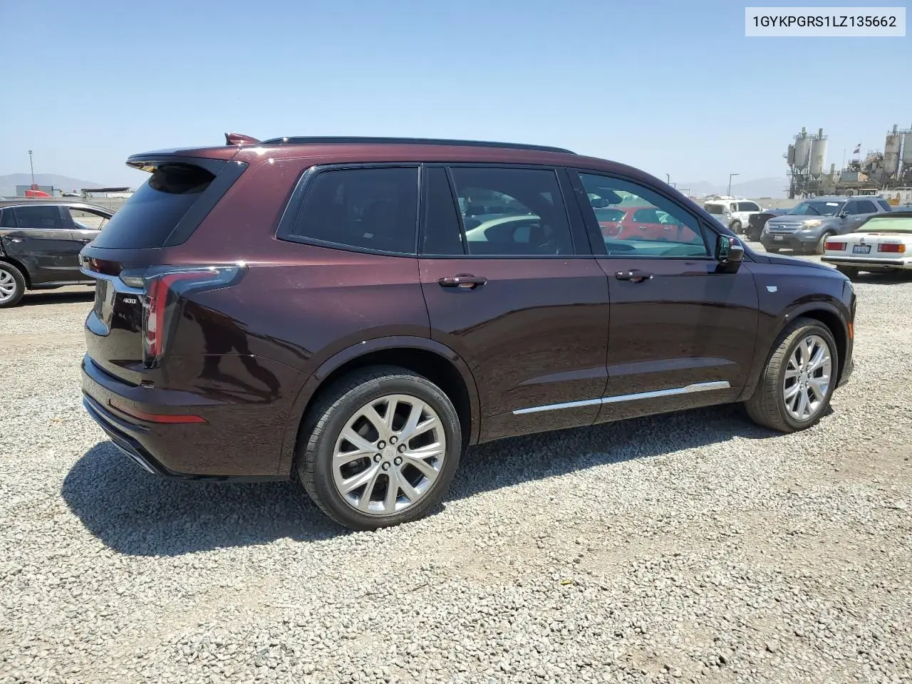 2020 Cadillac Xt6 Sport VIN: 1GYKPGRS1LZ135662 Lot: 61766615