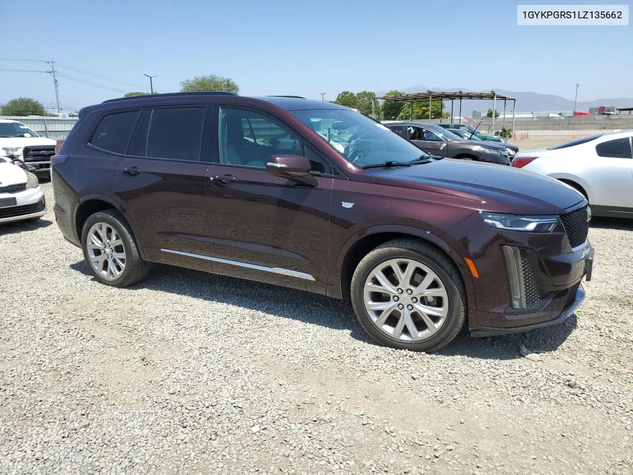 2020 Cadillac Xt6 Sport VIN: 1GYKPGRS1LZ135662 Lot: 61766615