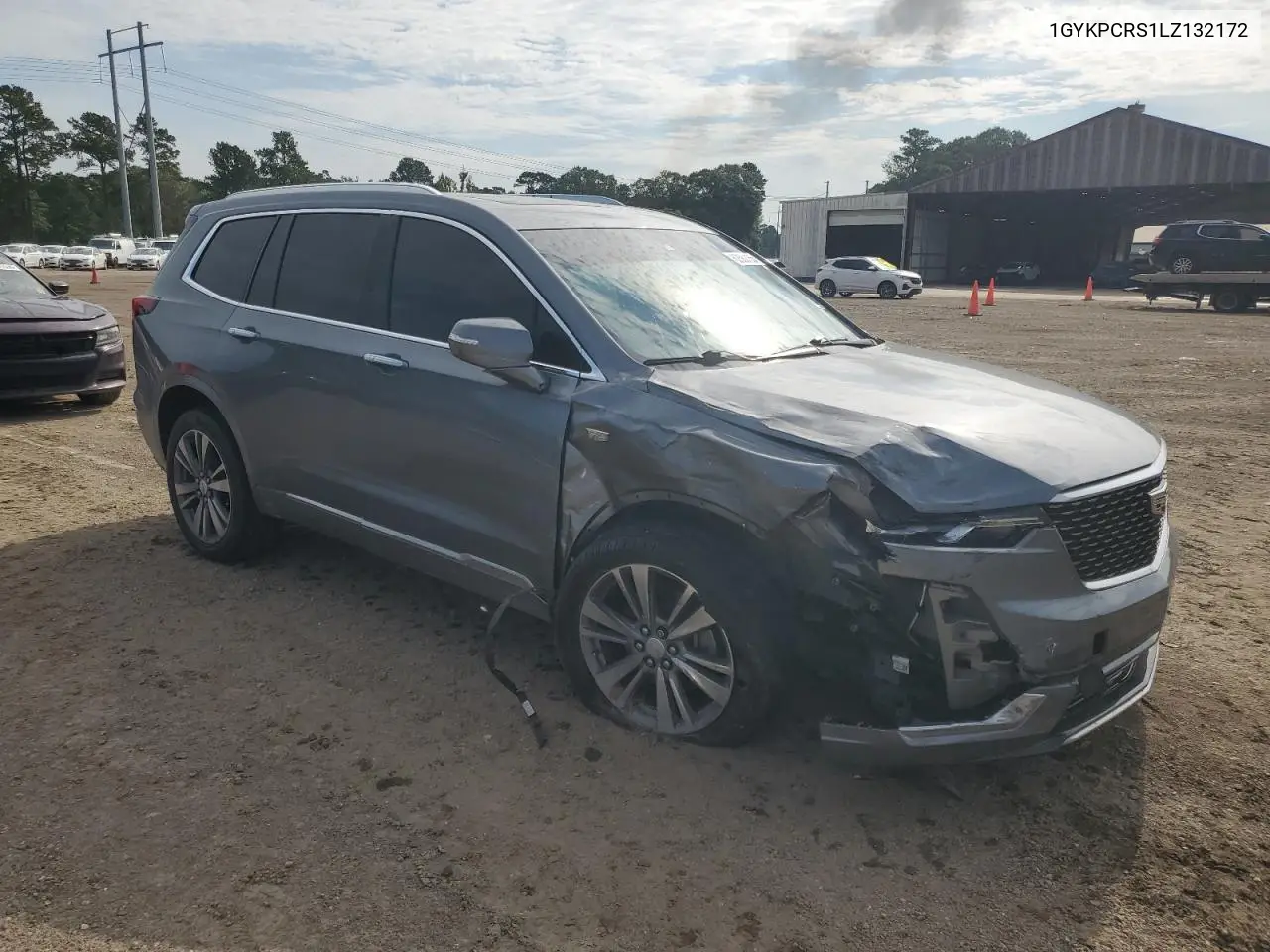 2020 Cadillac Xt6 Premium Luxury VIN: 1GYKPCRS1LZ132172 Lot: 62580135