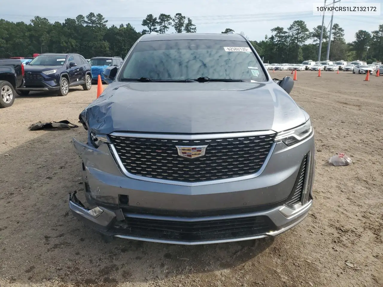 2020 Cadillac Xt6 Premium Luxury VIN: 1GYKPCRS1LZ132172 Lot: 62580135