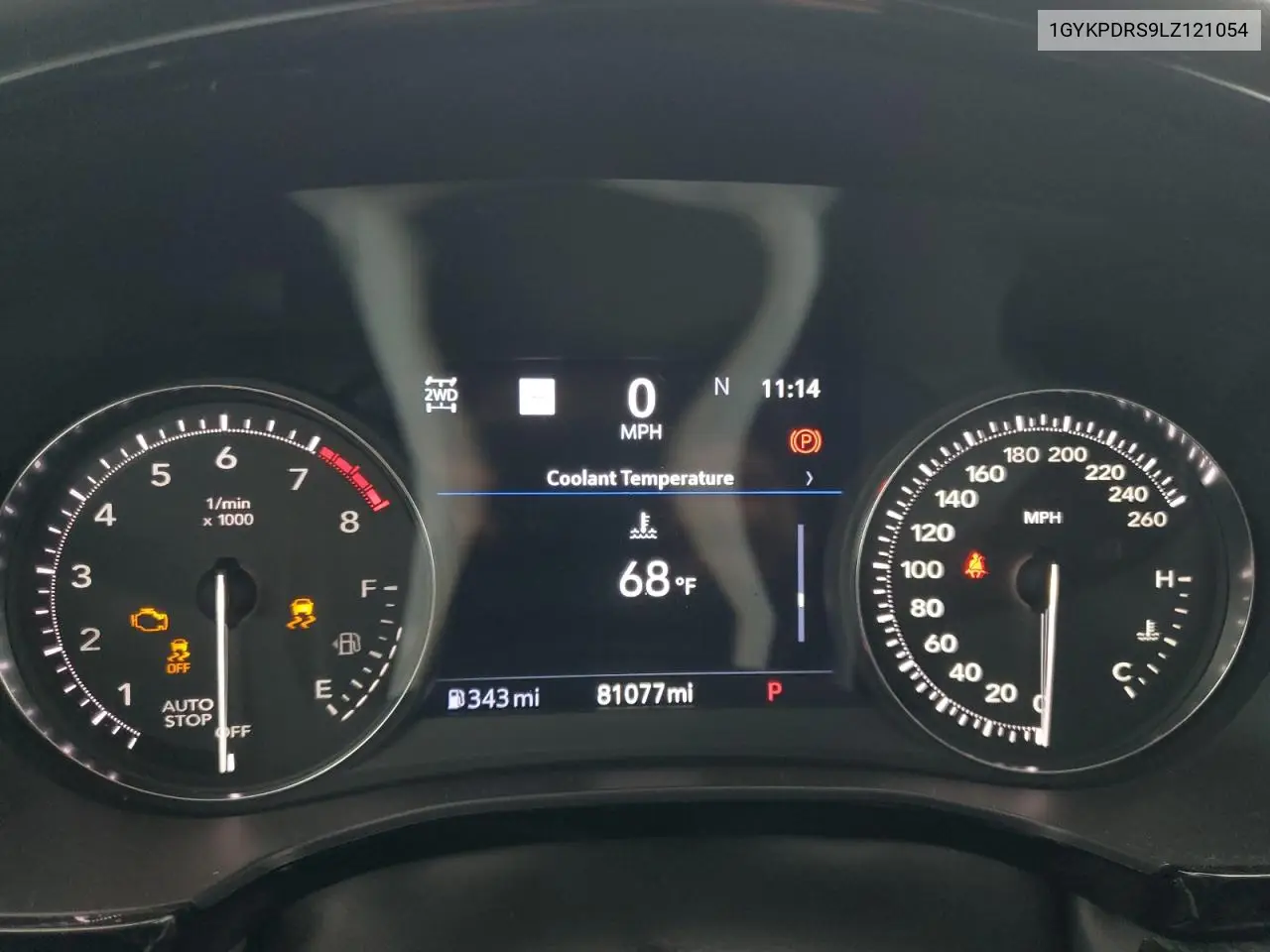 2020 Cadillac Xt6 Premium Luxury VIN: 1GYKPDRS9LZ121054 Lot: 62587645