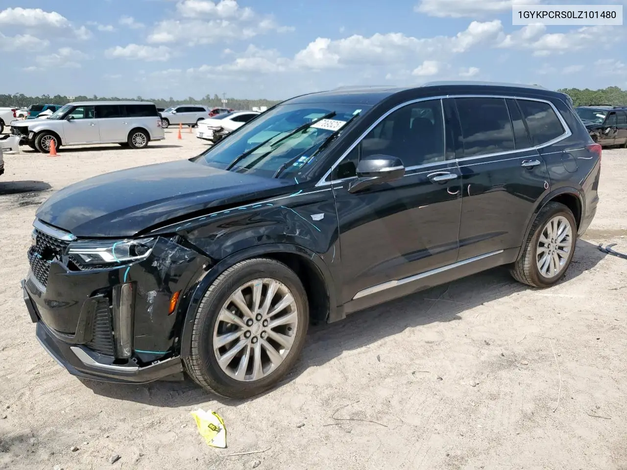 2020 Cadillac Xt6 Premium Luxury VIN: 1GYKPCRS0LZ101480 Lot: 64789525
